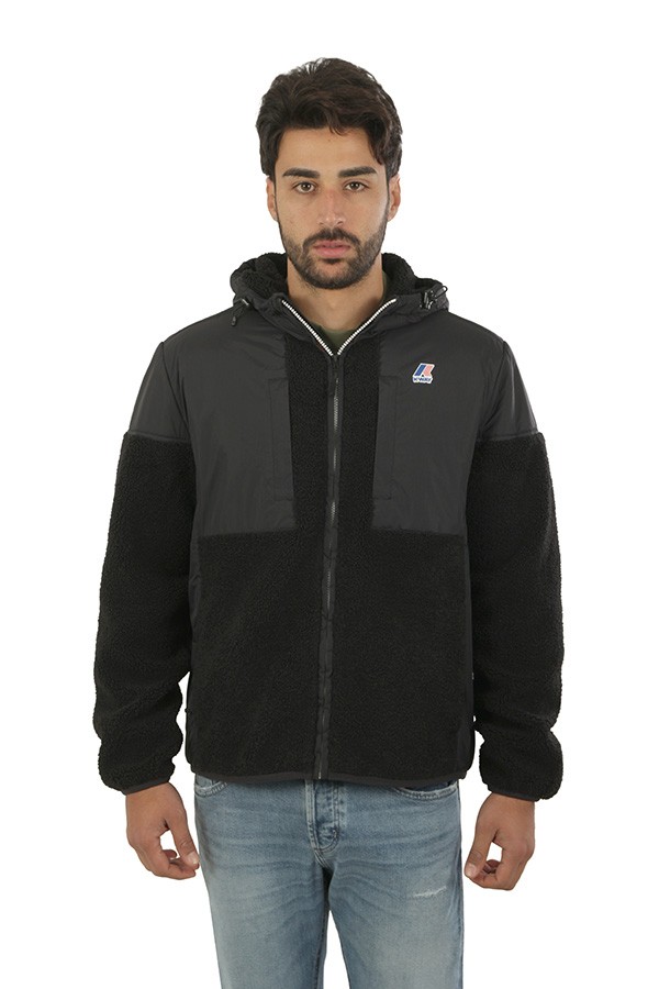 Giubbino K-Way Samson 4.0 Orsetto Black Pure